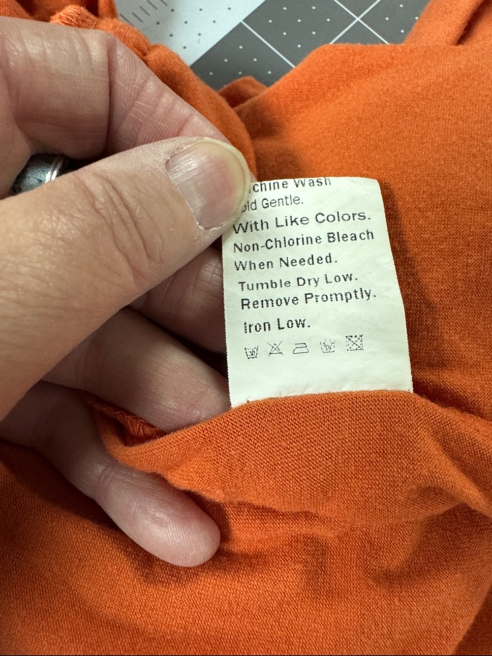 Off-Shoulder Rust Drawstring Jumpsuit - Picture 6 of 7